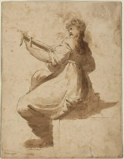 The Lute Player, by Unknown