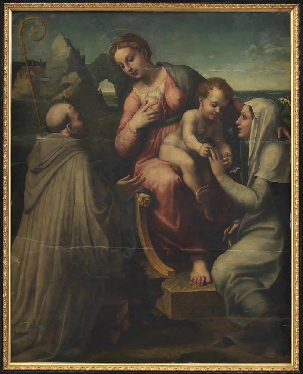 The Madonna and Child with Saints, by Unknown, 1550