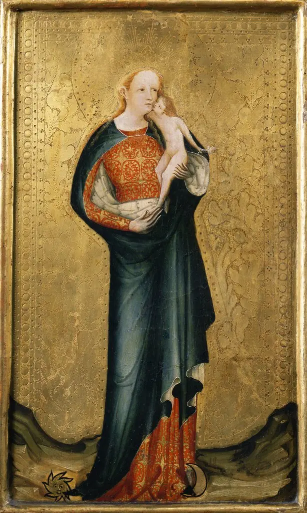 The Madonna as an apocalyptic woman, by Unknown