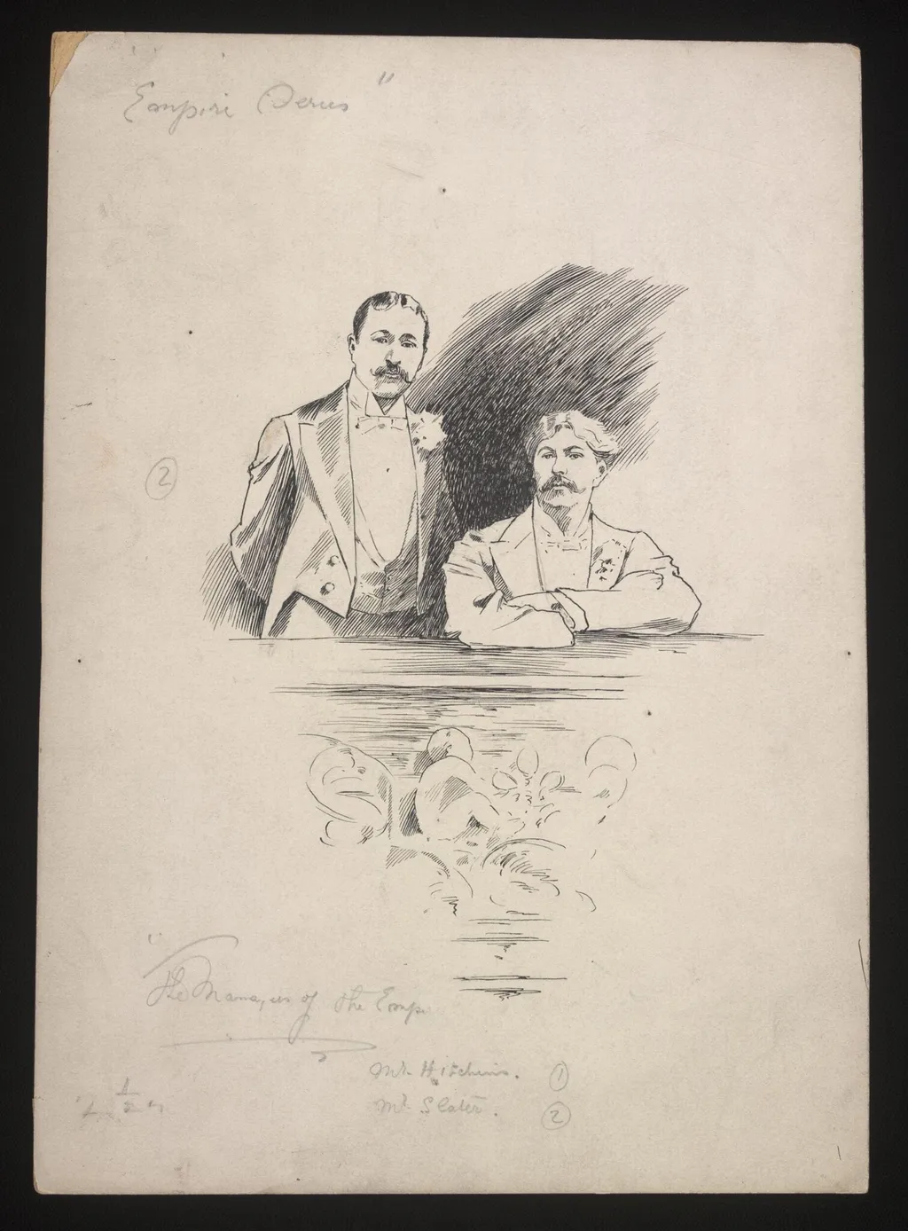 The Managers of the Empire Theatre, by Unknown, 1900