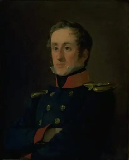 The Marine Painter Emil Wilhelm Normann in his Uniform as a Naval Officer, by Unknown
