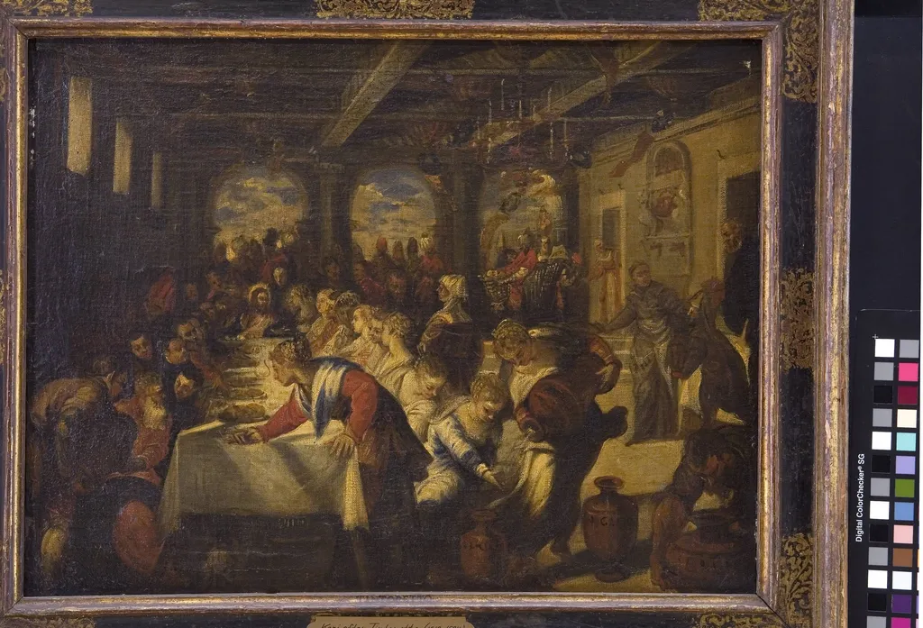 The Marriage at Cana, by Unknown, 1550
