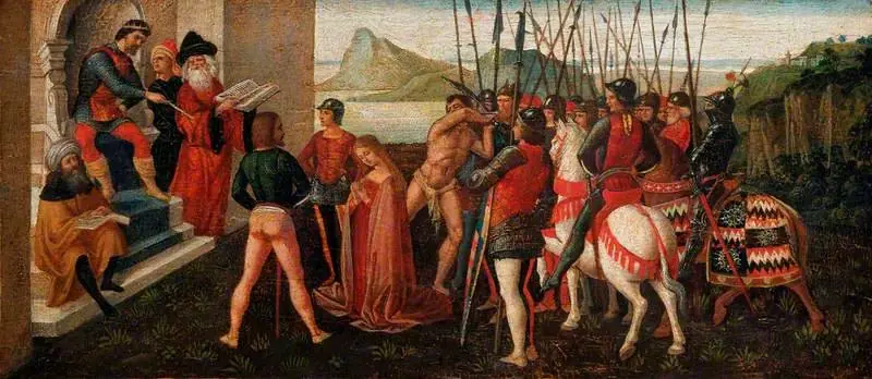 The Martyrdom of Saint Catherine, by Unknown