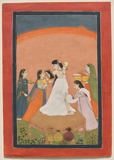The Morning Toilette, by Unknown