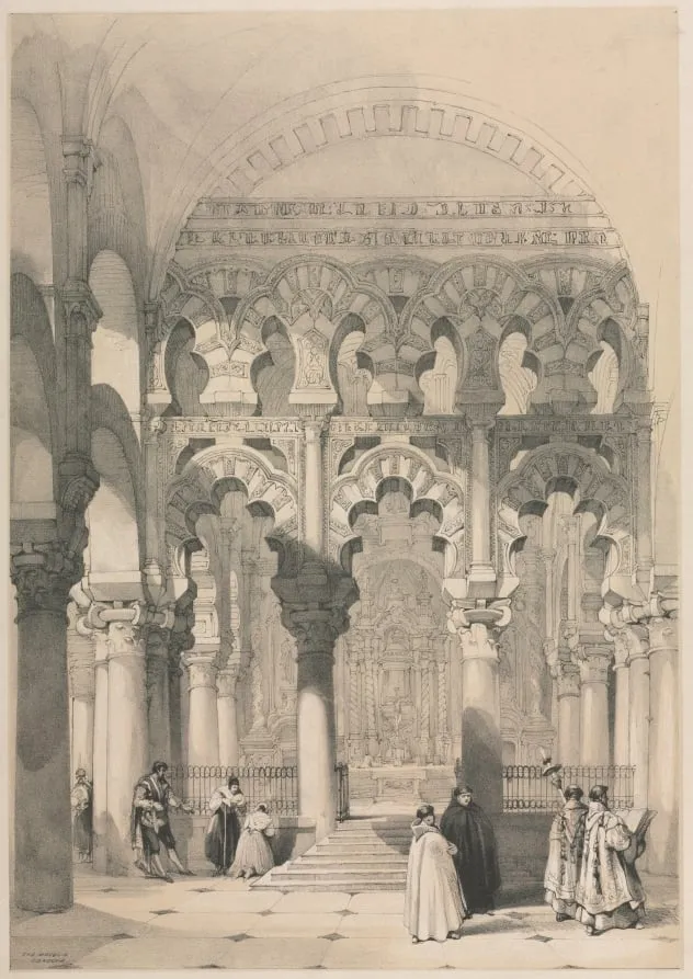 The Mosque, Córdoba, by Unknown, 1804