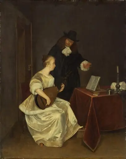 The Music Lesson, by Unknown