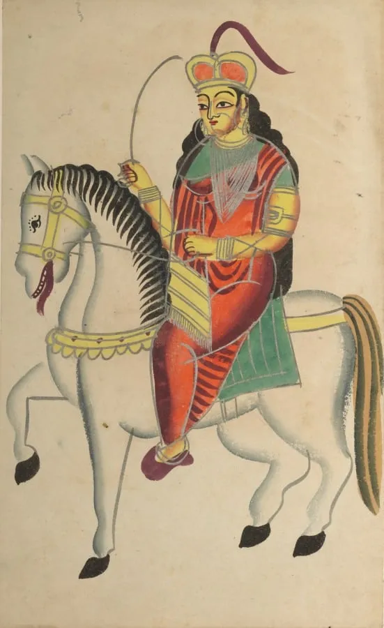 The Mutiny of the Heroine Rani Lakshmi Bai of Jhansi, by Unknown, unspecified, 1890