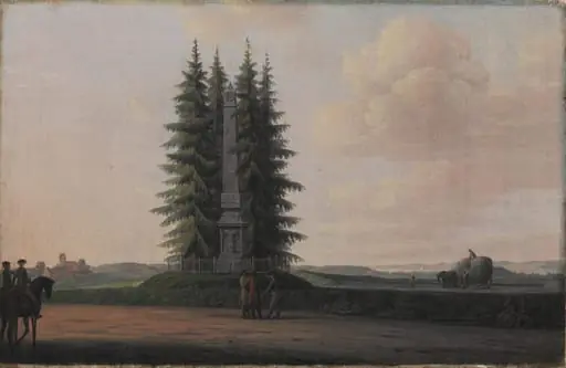 The Obelisk erected in Honour of the Statesman J.H.E. Bernstorff in Gentofte, North of Copenhagen, by Unknown