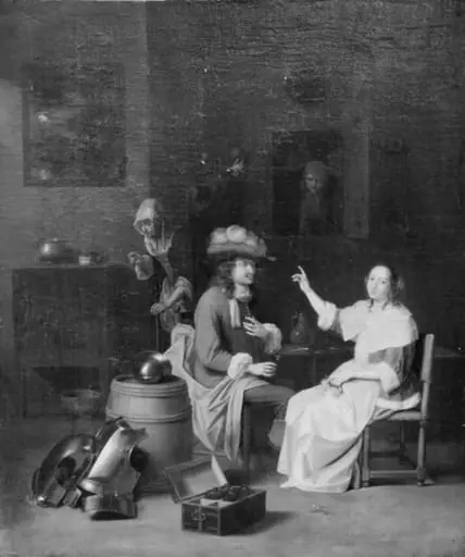 The Officer's Visit, by Unknown