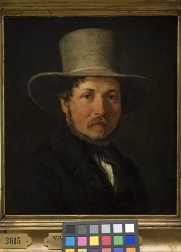 The Painter Christen Købke, by Unknown