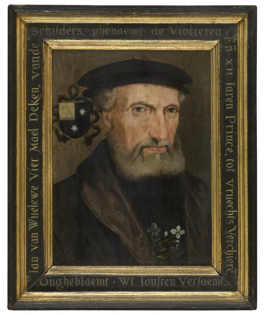 The Painter Jan van Wueluwe, by Unknown