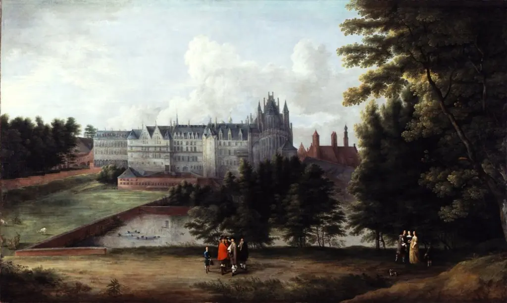 The Palace of Coudenberg, by Unknown