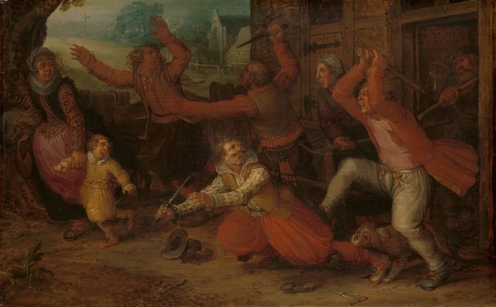 The Peasant’s Pleasure, by Unknown, unspecified, 1619