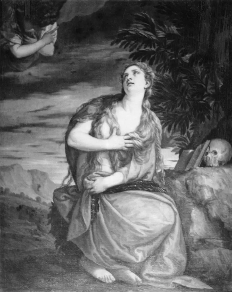 The Penitent Magdalen, by Unknown