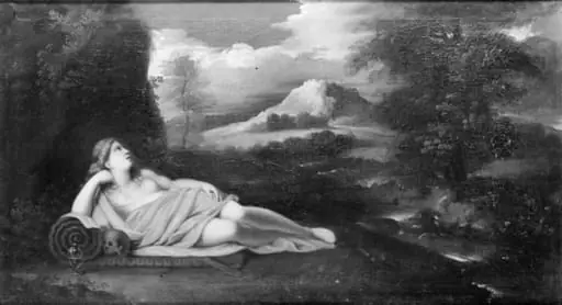 The Penitent Saint Mary Magdalene, by Unknown