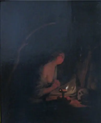 The Penitent Saint Mary Magdalene, by Unknown