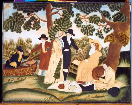 The Picnic, by Unknown, 1800
