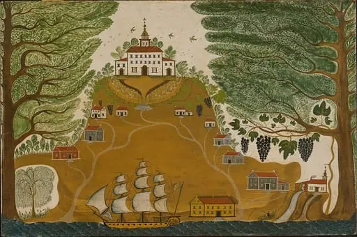 The Plantation, by Unknown, 1825