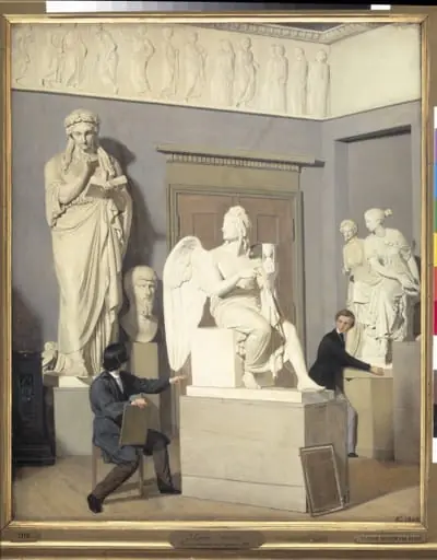 The Plaster Cast Collection in the Royal Academy of Fine Arts, by Unknown