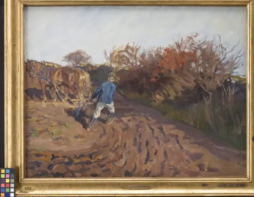 The Ploughman Turns, by Unknown