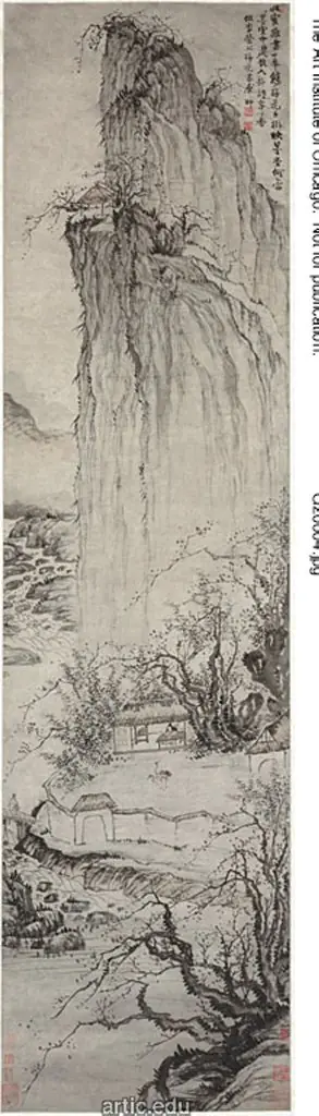 The Plum Blossom Studio in the style of Li Cheng, by Unknown, 1696