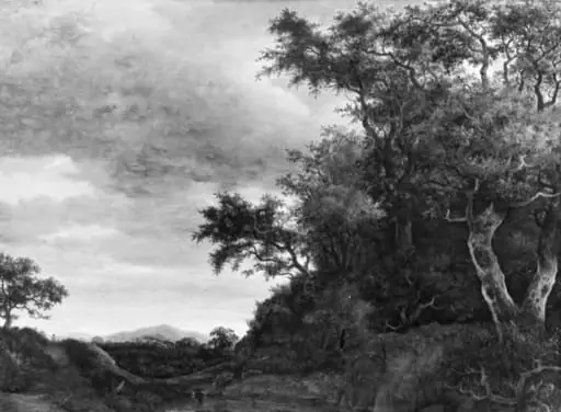 The Pool by the Hills, by Unknown