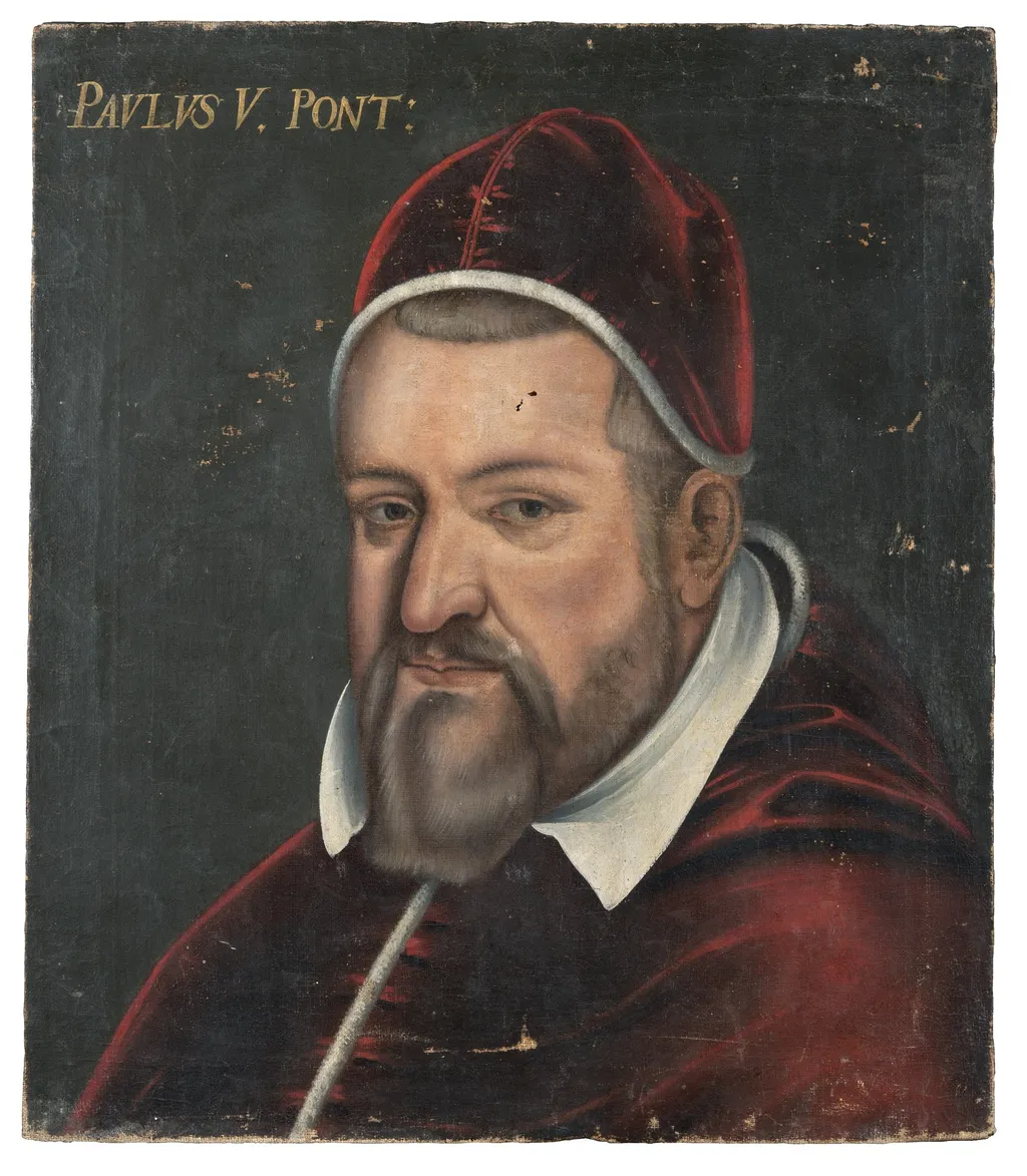 The Pope Paulus V, by Unknown, oil