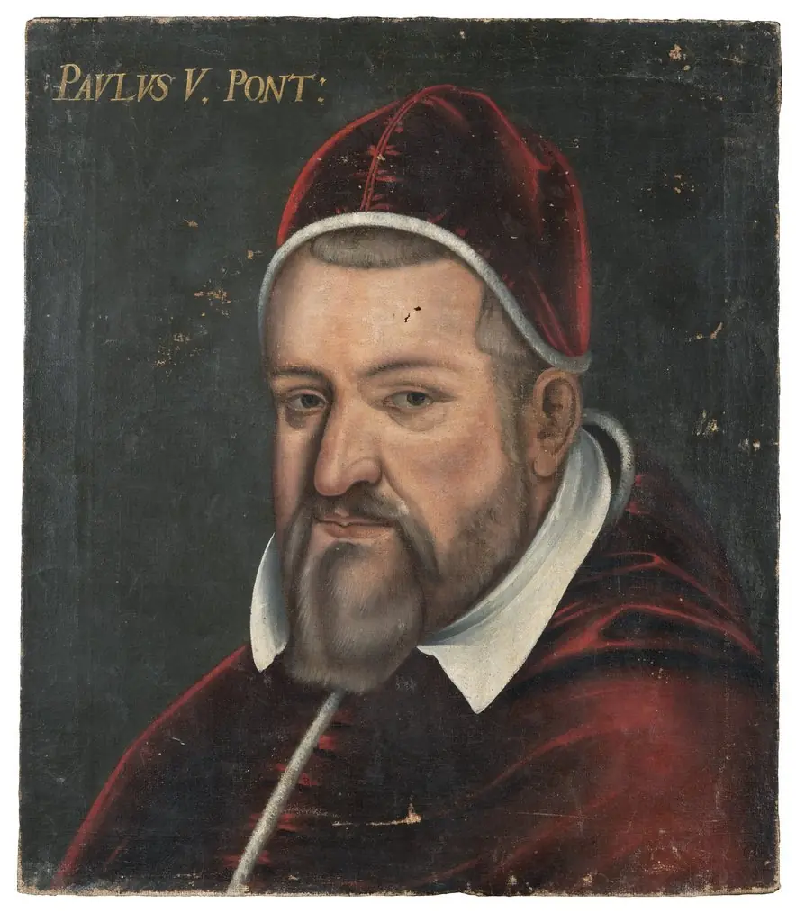 The Pope Paulus V, by Unknown