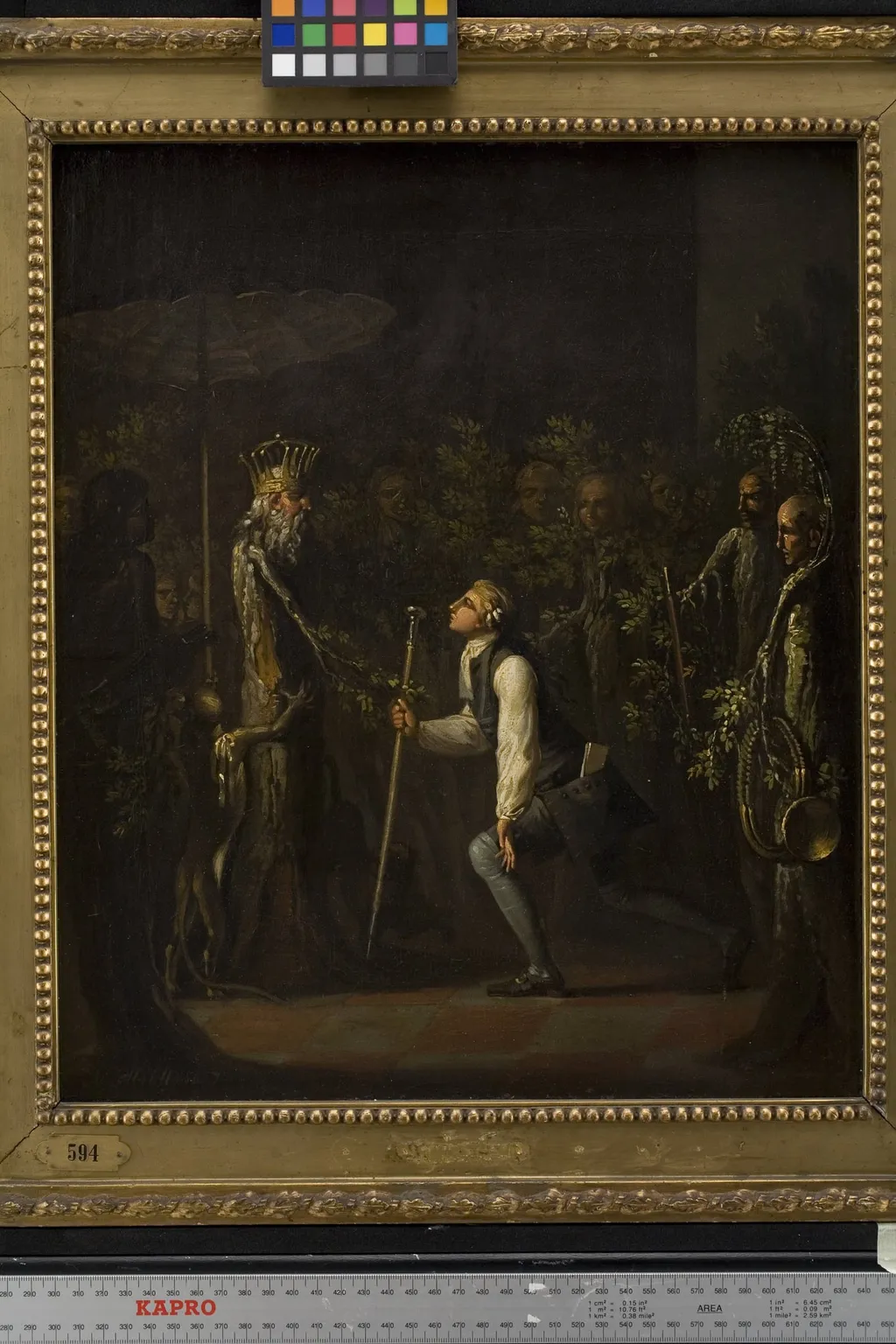 The Potuans are Surprised to see Niels Klim Genuflect in front of the Wise Prince., by Unknown, 1786
