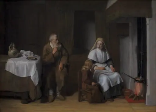 The Prophet Elijah with the Widow of Zarephath and her Son, by Unknown