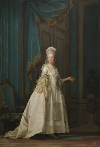 The Queen Dowager Juliane Marie, by Unknown