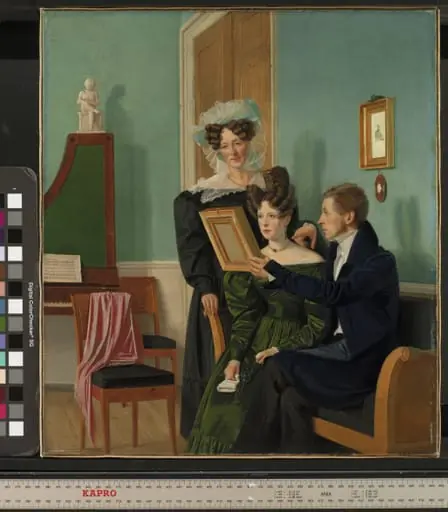 The Raffenberg Family, by Unknown