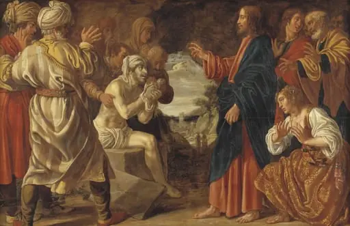 The Raising of Lazarus, by Unknown
