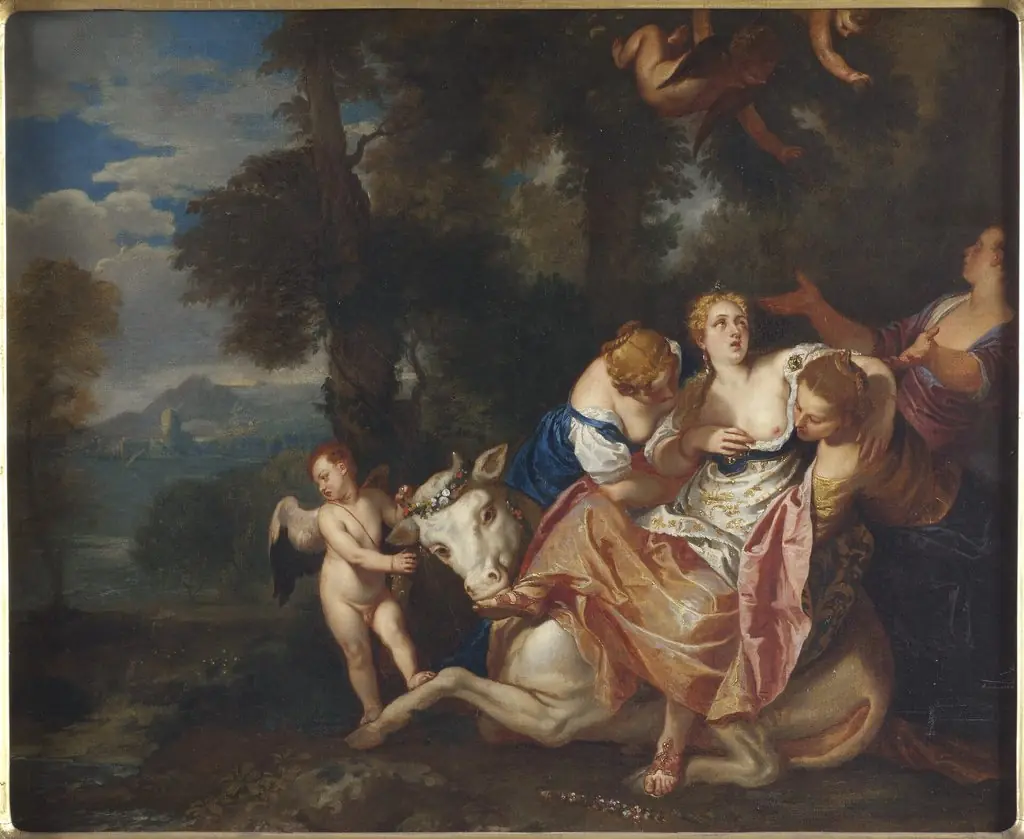 The Rape of Europa, by Unknown
