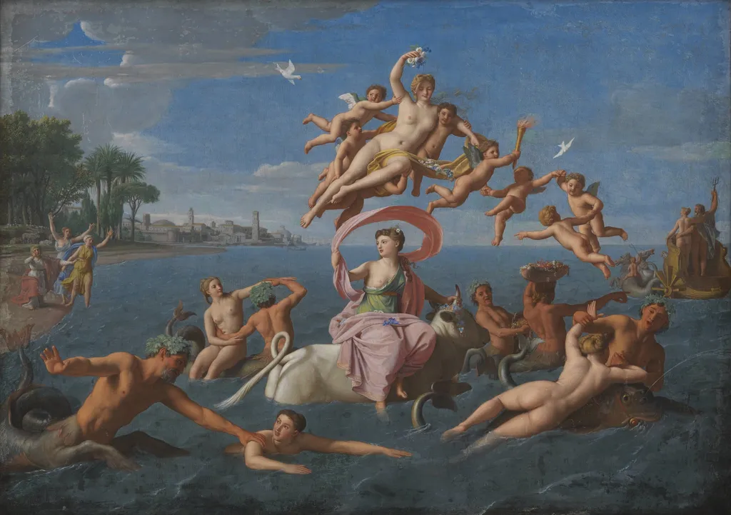 The Rape of Europe, by Unknown, 1750