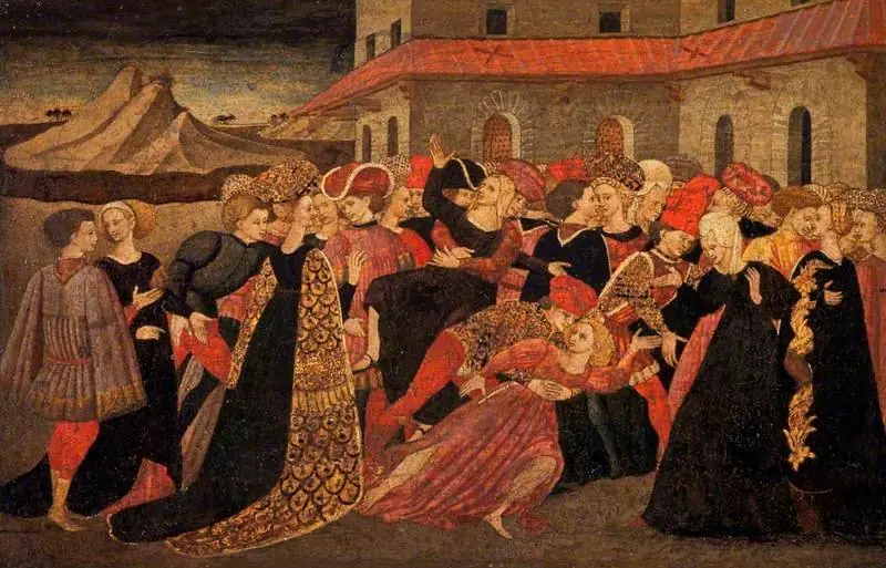 The Rape of the Sabines, by Unknown