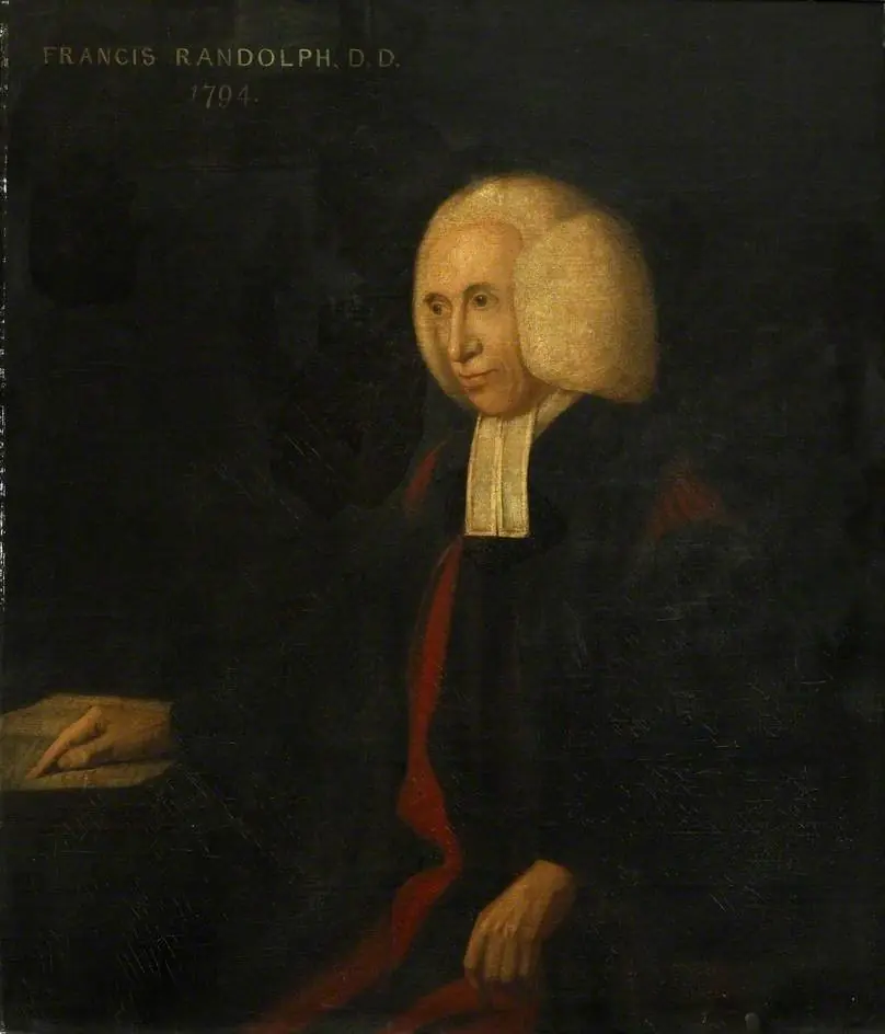 The Revd Dr Francis Randolph, by Unknown