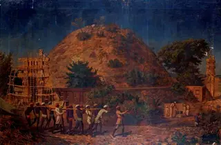 The Sanchi Tope, by Unknown, 1870