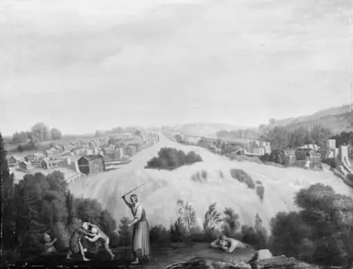 The Sawmill of Tistedal, by Unknown