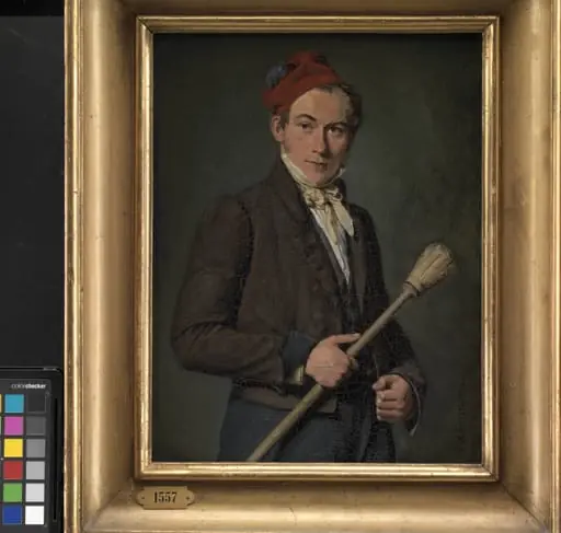 The Scene-Painter Troels Lund, by Unknown