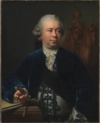 The Sculptor Jacques-François-Joseph Saly, by Unknown