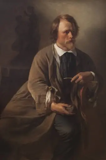 The Sculptor Jens Adolf Jerichau, the Artist's Husband, by Unknown