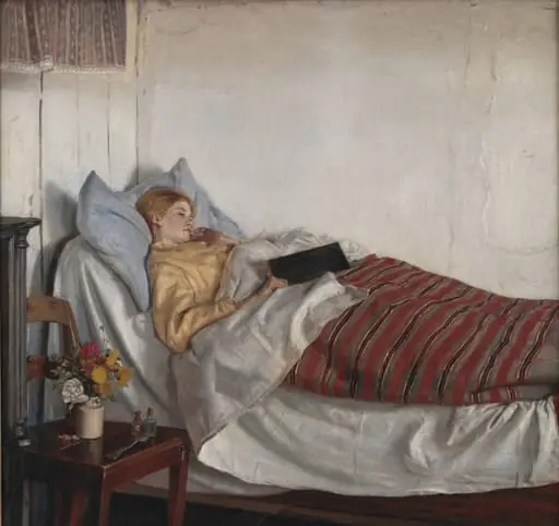 The Sick Girl, by Unknown