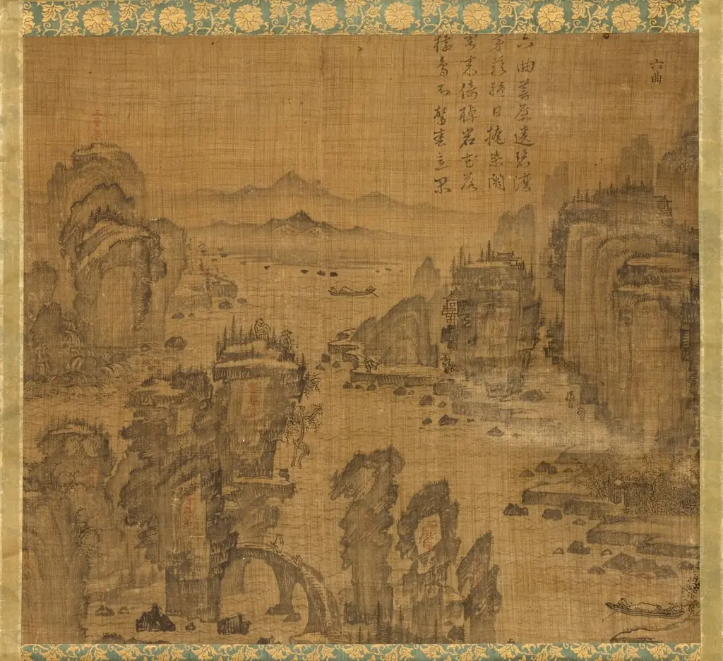 The Sixth of the Nine Bends, WuYi Mountain (Xing Zhong Feng), by Unknown