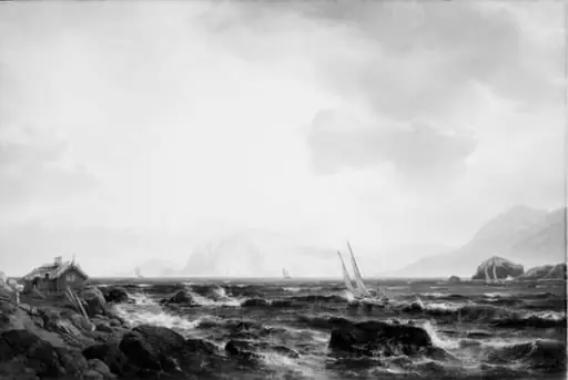 The Skerries off the West Coast of Sweden near Marstrand, by Unknown