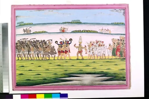 The smallpox ceremony, by Unknown
