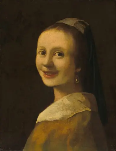 The Smiling Girl, by Unknown, 1925