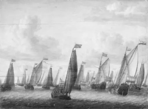 The so-called Admiral Race on the Amstel River, by Unknown