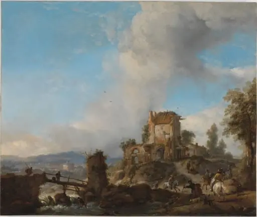 The Stag Hunt, by Unknown
