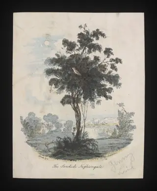 The Swedish Nightingale, by Unknown, 1850